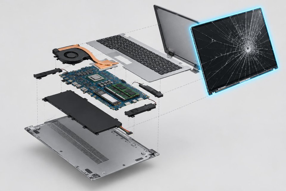 Замена матрицы ноутбука Lenovo